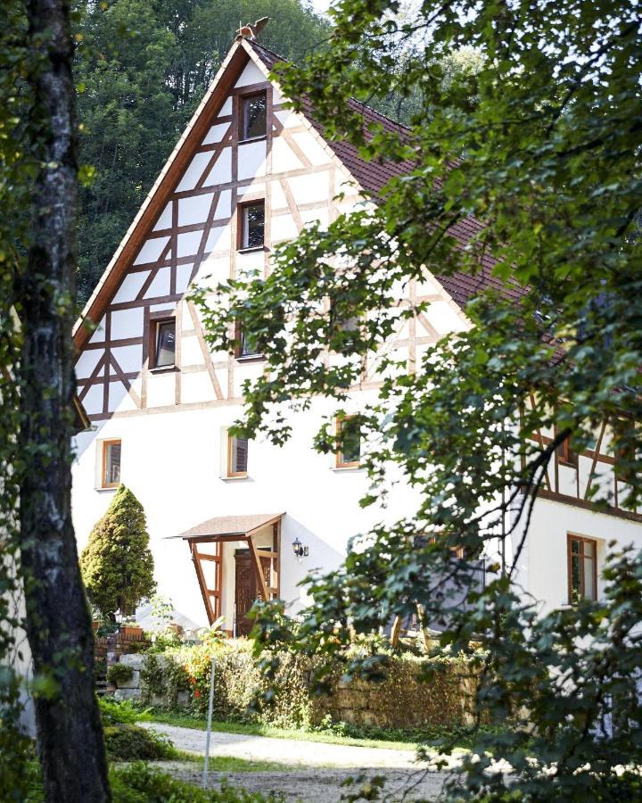 Appartment Muehlberg Obermuehle Kirchensittenbach Exterior foto